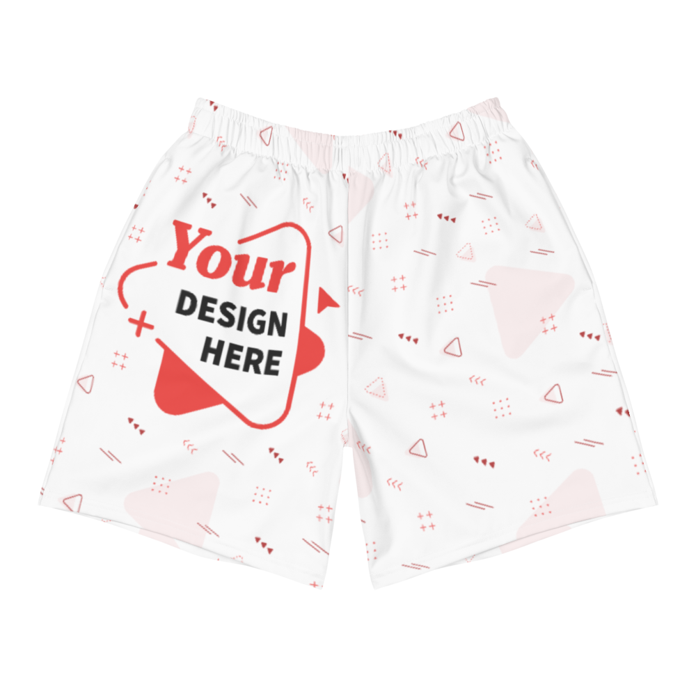 All-Over Print Men's Athletic Long Shorts