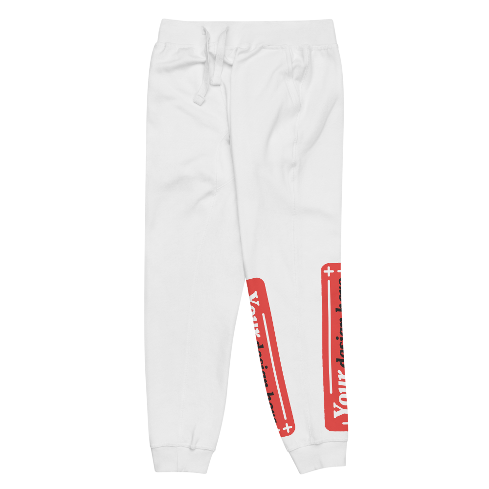 Unisex fleece sweatpants